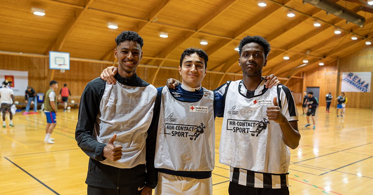 kompiser Tre unge gutter