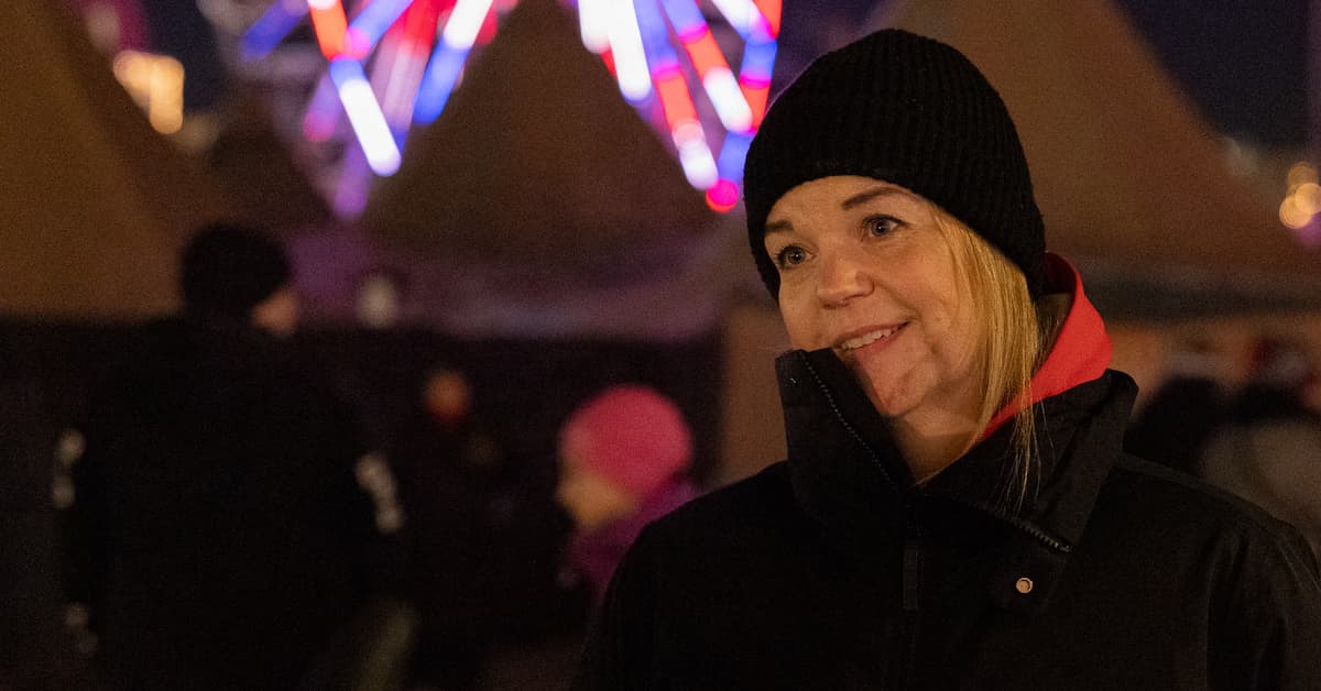 merethe1 Kvinne med vinterklær